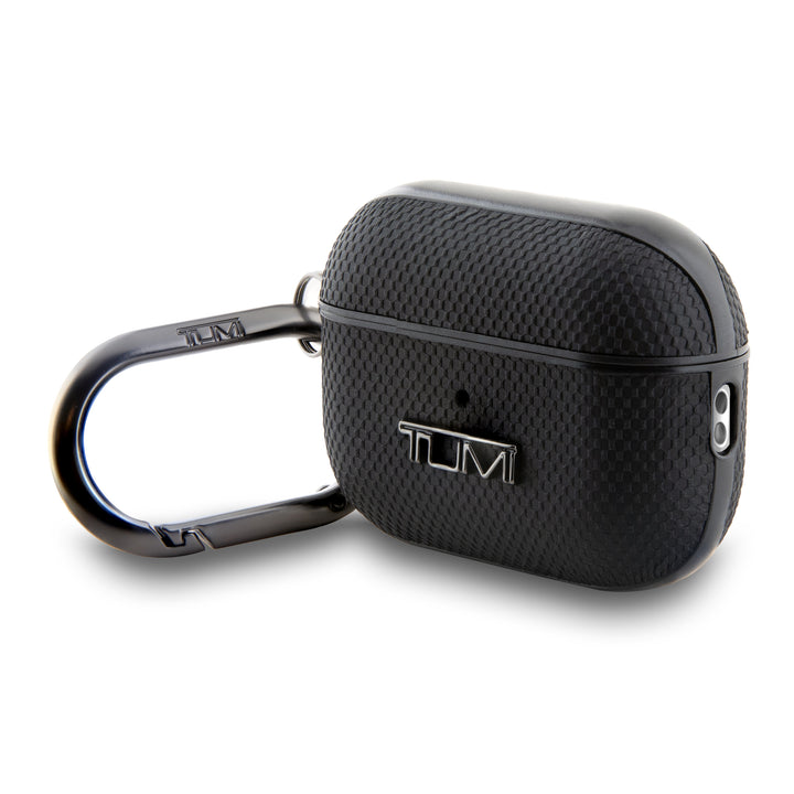 Estuche TUMI de Cuero Negro para AirPods Pro 2