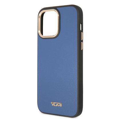 Funda Tumi Cuero Liso para iPhone 14 Pro Max