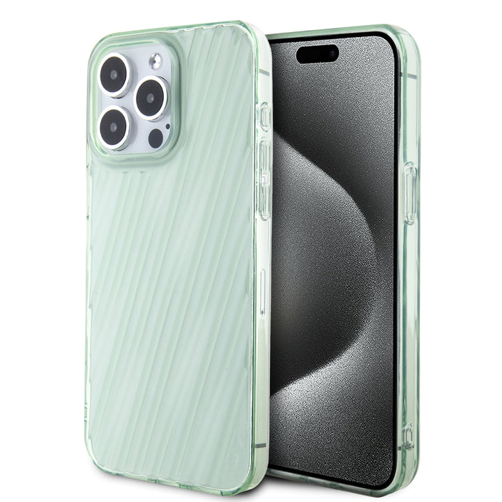 Funda TUMI Bordes Verdes para iPhone 15 Pro Max