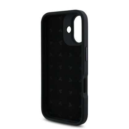 Tumi Hc Leather Case Black con Ranura para Tarjetas Vertical | iPhone 16