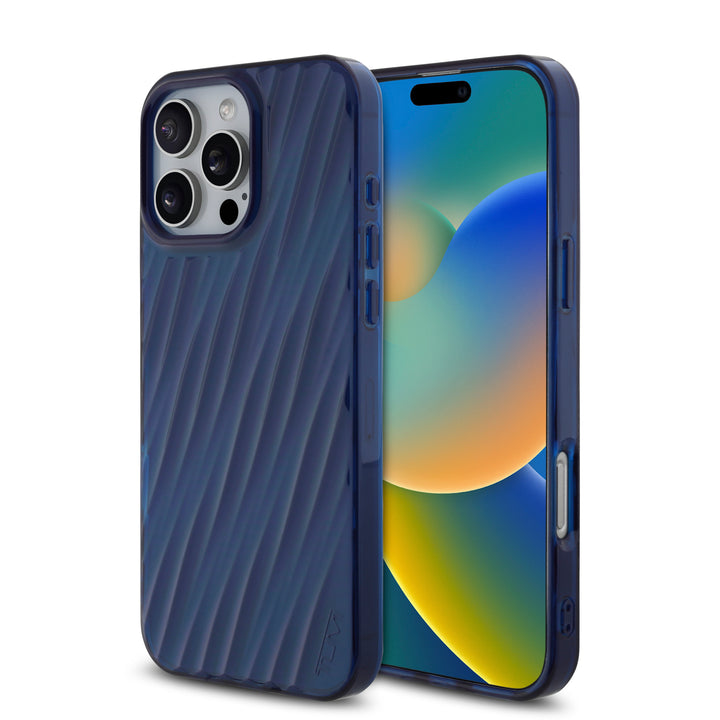 Funda TUMI Original iPhone 16 Pro Max Olas Azul
