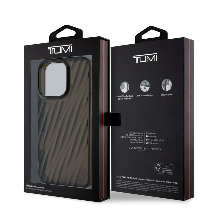 Funda TUMI Original iPhone 16 Pro Olas Negro