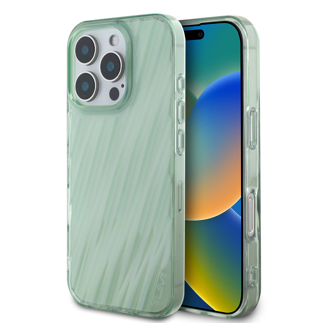 Funda TUMI Original iPhone 16 Pro Bordes Verde