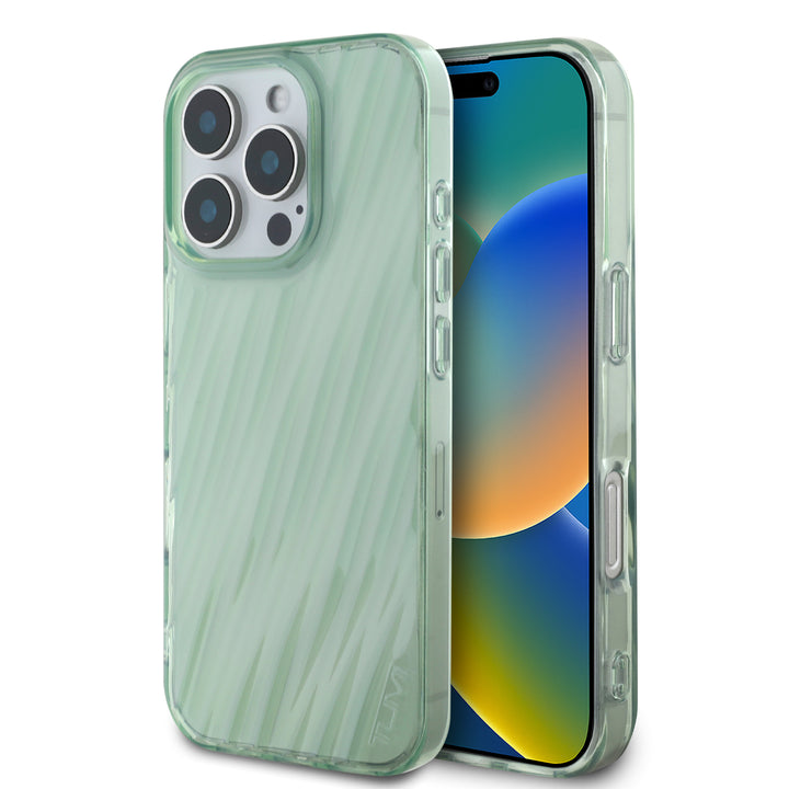 Funda TUMI Original iPhone 16 Pro Bordes Verde