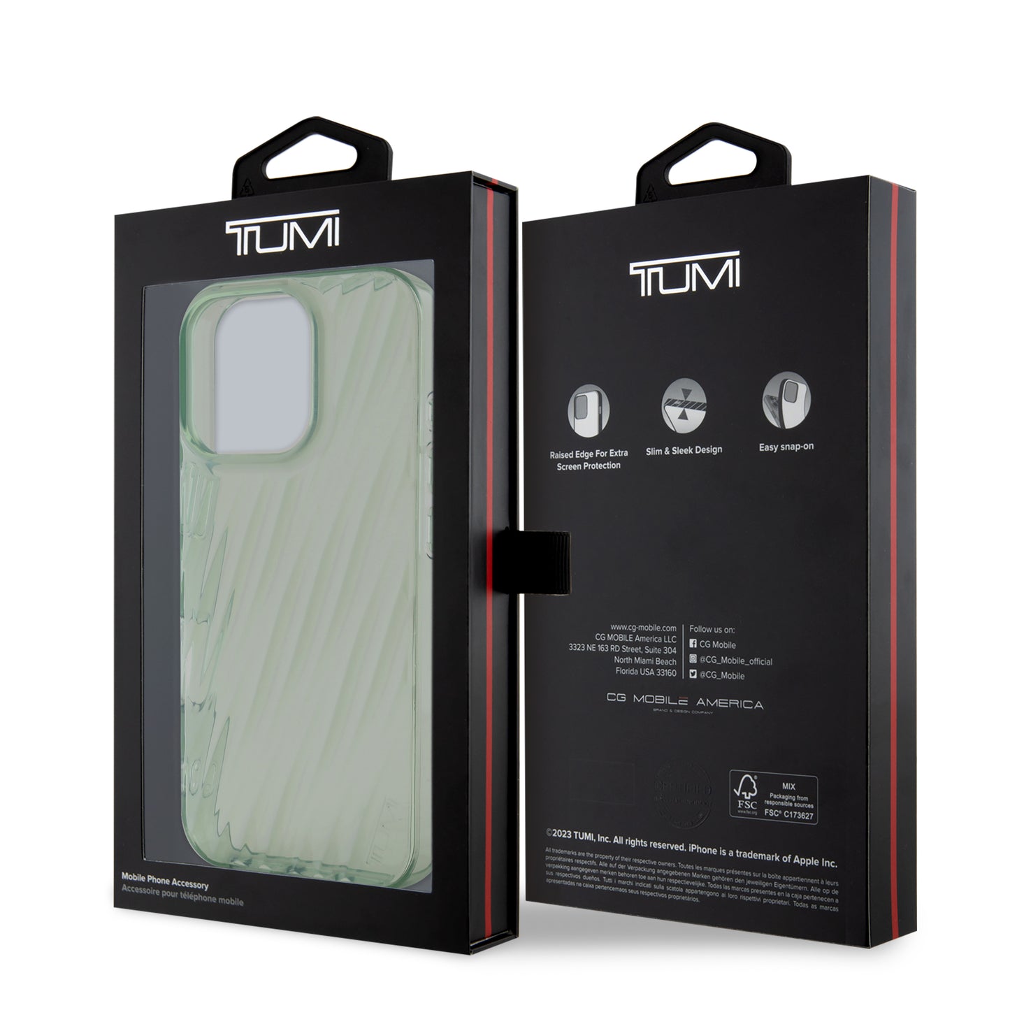 Funda TUMI con Bordes Reforzados para iPhone 16 Pro Verde
