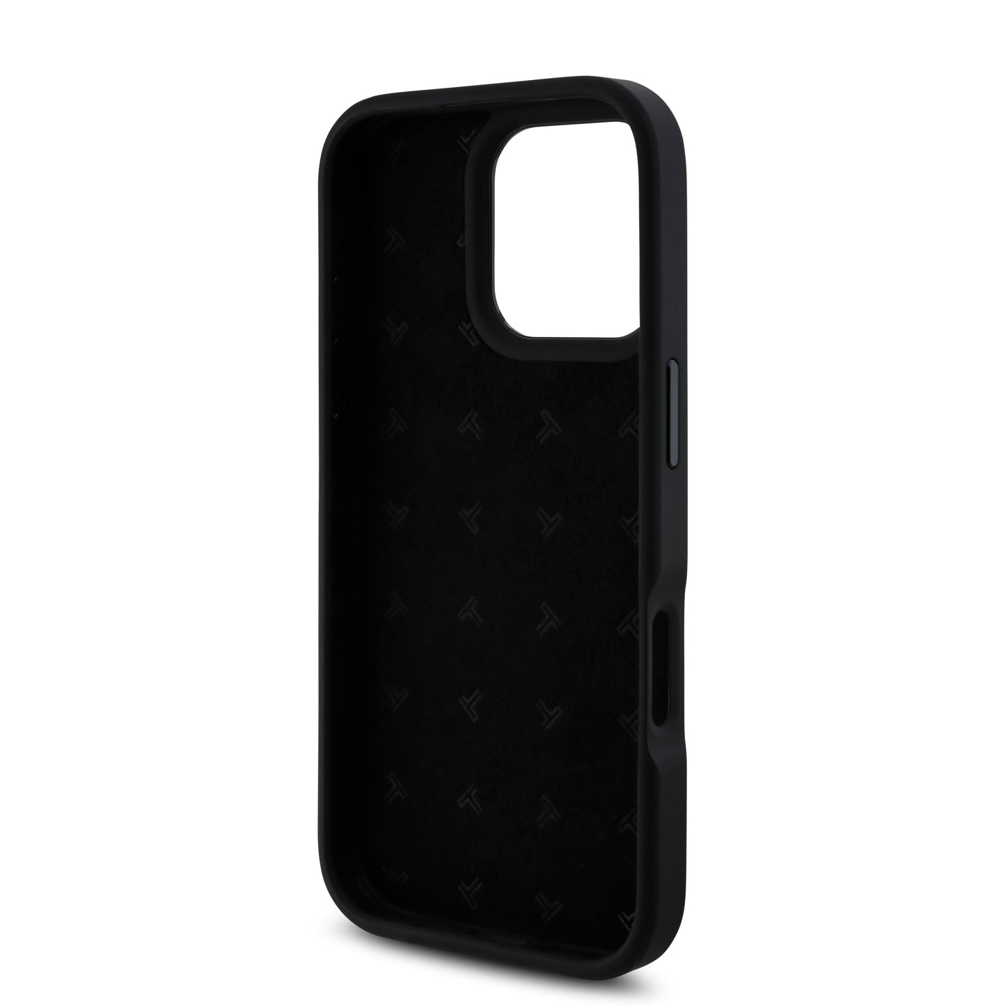 Tumi Hc Leather Case Black con Ranura para Tarjetas Vertical | iPhone 16 Pro Max