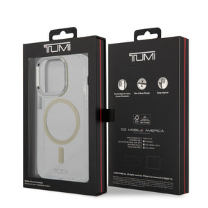 Case/Funda Tumi Magsafe con Diseño Transparente para iPhone 14 Pro