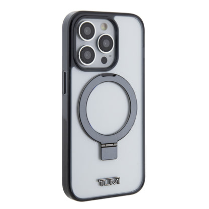 Funda TUMI Blanca con Ring Stand Magnético para iPhone 15 Pro | Protección y Estilo Premium