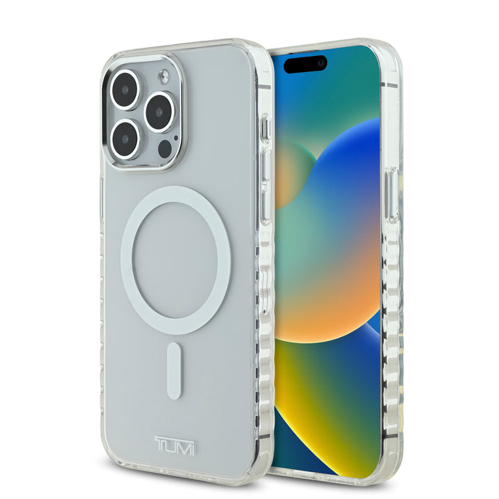 Funda TUMI Reforzado MagSafe Transparente para iPhone 15