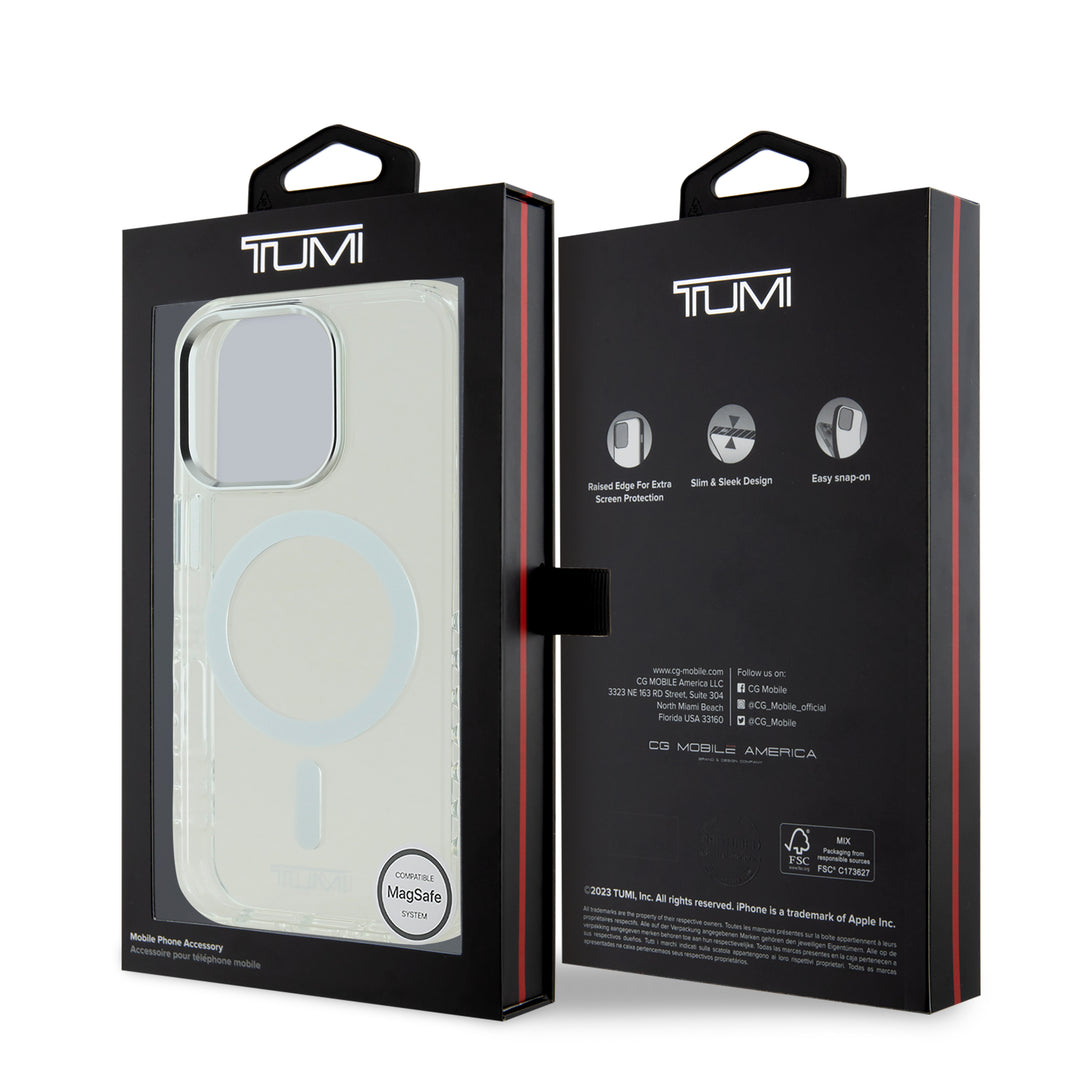 Funda TUMI Original iPhone 16 Pro MagSafe Clear