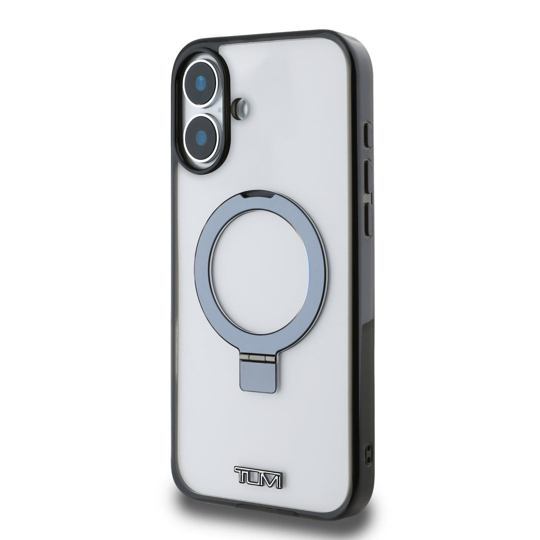 Funda TUMI Original iPhone 16 Soporte Anillo Clear