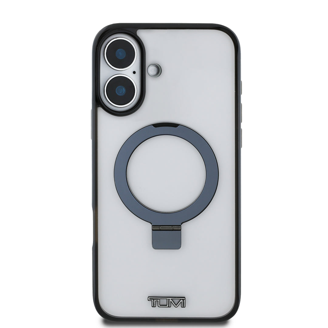 Funda TUMI Original iPhone 16 Soporte Anillo Clear