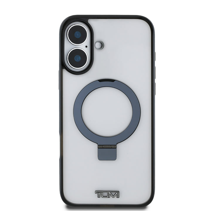 Funda TUMI Original iPhone 16 Soporte Anillo Clear