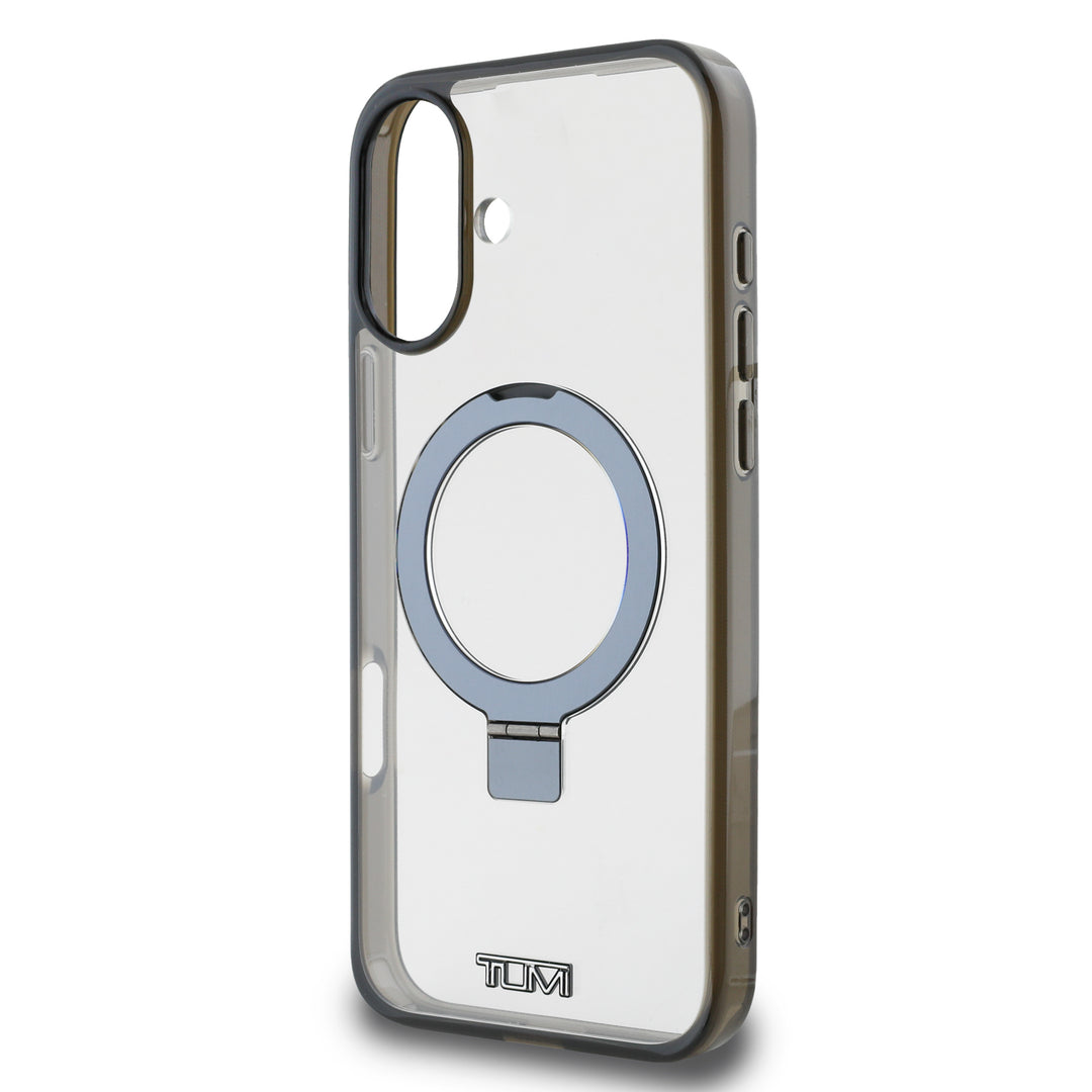Funda TUMI Original iPhone 16 Soporte Anillo Clear