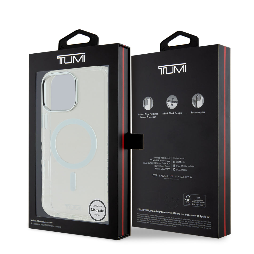 Funda TUMI Original iPhone 16 Pro Max MagSafe Clear