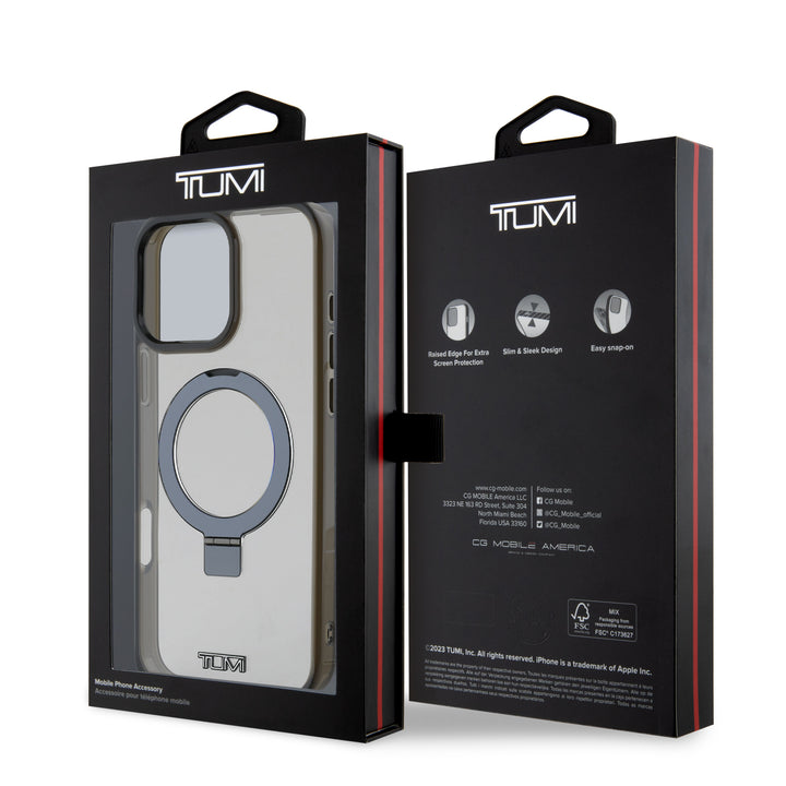 Funda TUMI Original iPhone 16 Pro Max Soporte Anillo