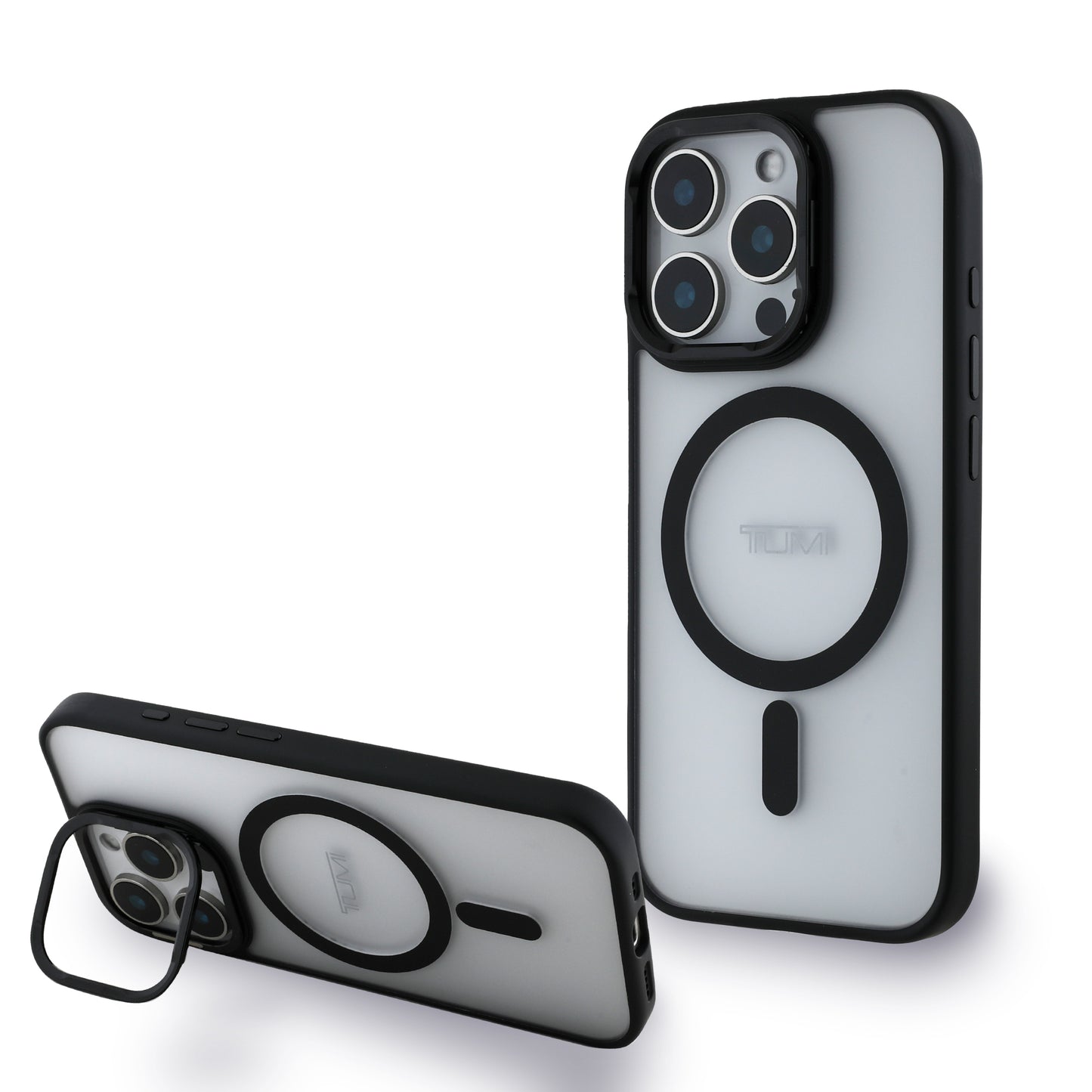 Case TUMI Transparente con MagSafe y Soporte iPhone 16 Pro Max – Protección con Estilo