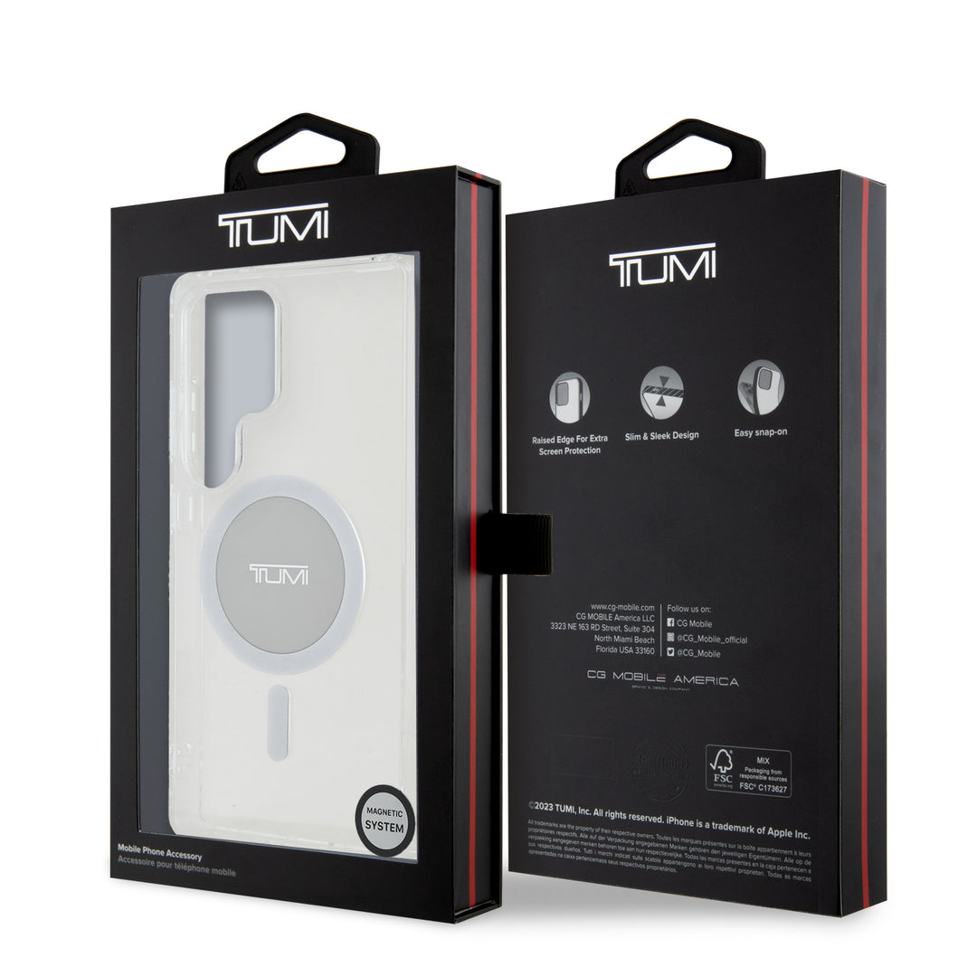 Funda TUMI Transparente con MagSafe para Samsung S25 Ultra