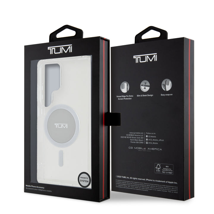 Funda TUMI Transparente con MagSafe para Samsung S25 Ultra