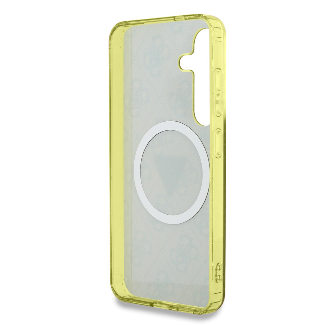 Funda Guess 4G Logo Triángulo Samsung S25 Café