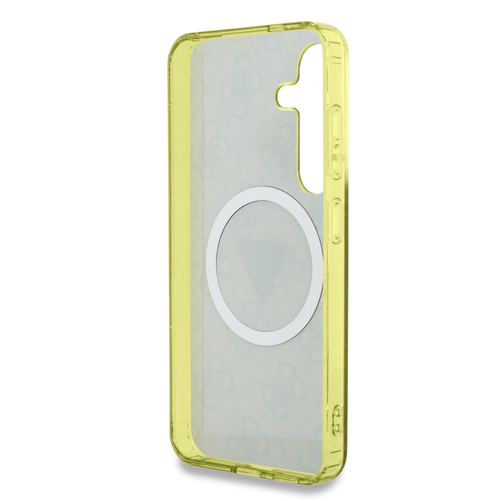 Funda Guess 4G Logo Triángulo Samsung S25 Café