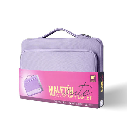 Funda Forward para Laptop 16” Lila – Protector Acolchado Premium