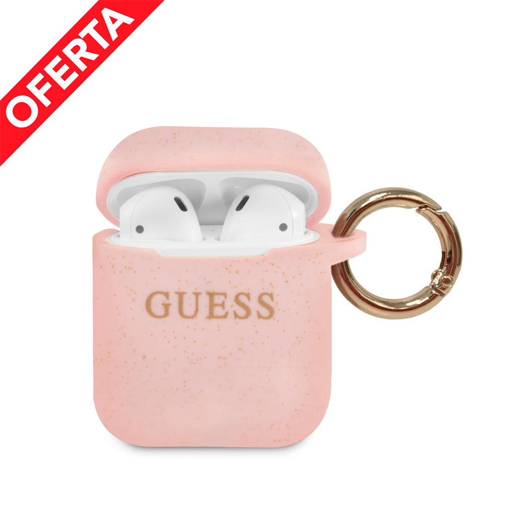 Case/Funda Guess Color Rosa AirPods - ForwardContigo