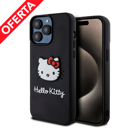 Case Hello Kitty Logo Completo iPhone 15 Pro Max