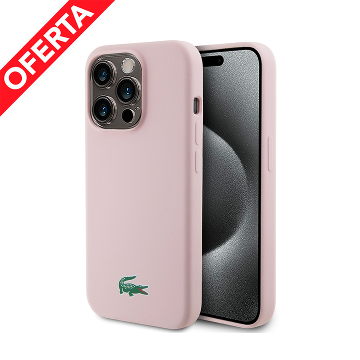 Funda Lacoste Logo Tradicional con Magsafe iPhone 15 Pro Max