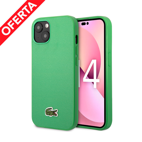 Case/Funda Original Lacoste Diseño Icónico Color Verde para iPhone 14