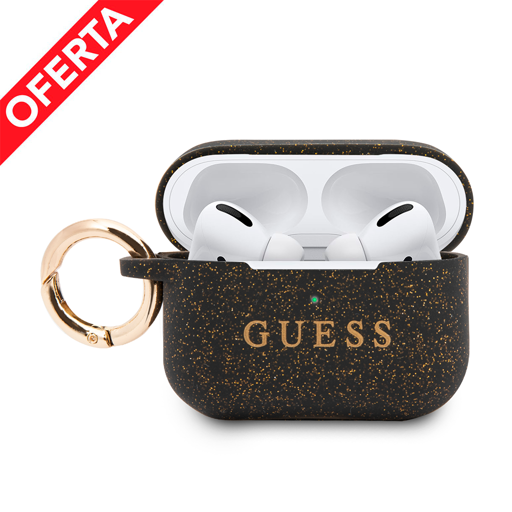 Case Funda Guess Color Negro AirPods Pro Pro 2 ForwardContigo
