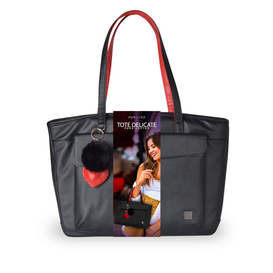 Bolsa Forward Tote para Laptop 15.6” Negra – Elegante y Funcional