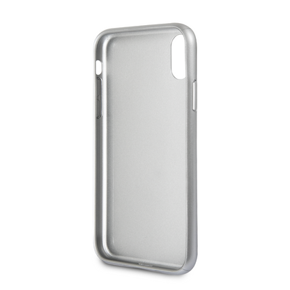 Funda Case BMW Aluminium Stripe Hard Black iPhone X/xs - ForwardContigo