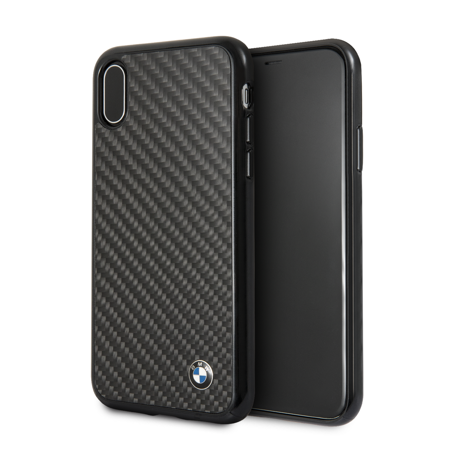 Funda Case Bmw Signature Fibra Carbono iPhone X/xs - ForwardContigo