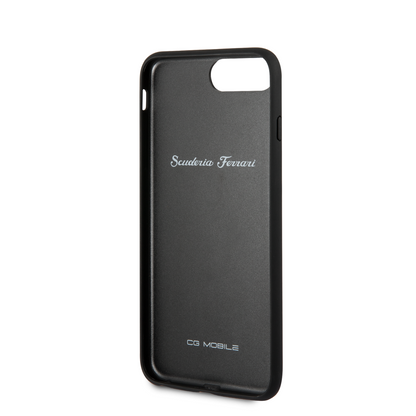 Funda Case Cuero Ferrari Rojas/negro iPhone 6,7,8 Plus - ForwardContigo