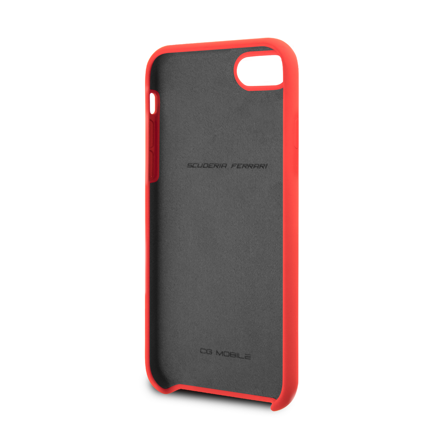 Case Funda Silicon Roja Ferrari Ip 6,7,8 y SE - ForwardContigo