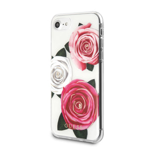 Funda Case Guess Cristal Y Rosas iPhone 6, 7, 8 y SE - ForwardContigo