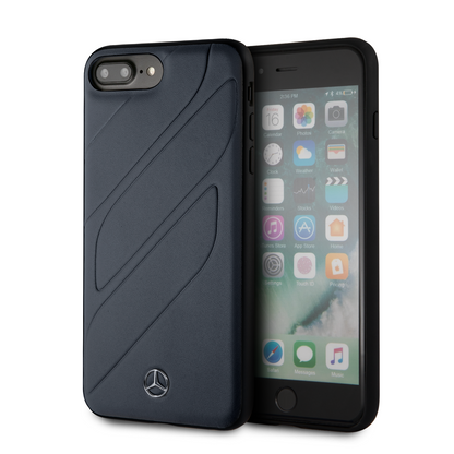 Funda Mercedes Benz negra Grecas iPhone 6,7,8 Plus