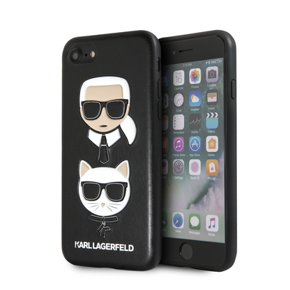 Funda Case Karl Choupette Negra iPhone 6, 7, 8 y SE - ForwardContigo