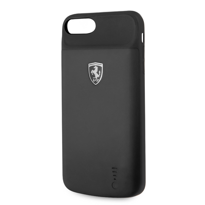 Power Case Ferrari Negra 2800mha iPhone 8 Plus - ForwardContigo