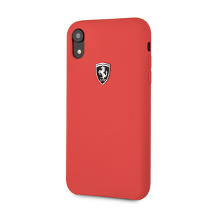Funda Case Ferrari Silicon Roja iPhone Xr - ForwardContigo