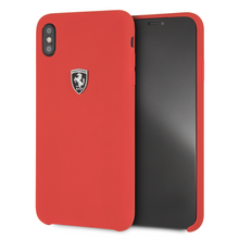 Cargar imagen en el visor de la galería, Funda Case Ferrari Silicon Roja iPhone Xs Max