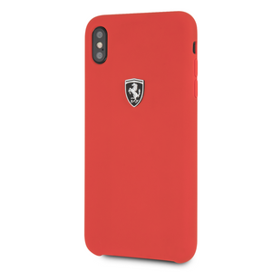 Funda Case Ferrari Silicon Roja iPhone Xs Max - ForwardContigo