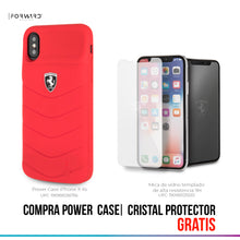 Cargar imagen en el visor de la galería, Power Funda Case Ferrari Roja 3600mha iPhone X/xs