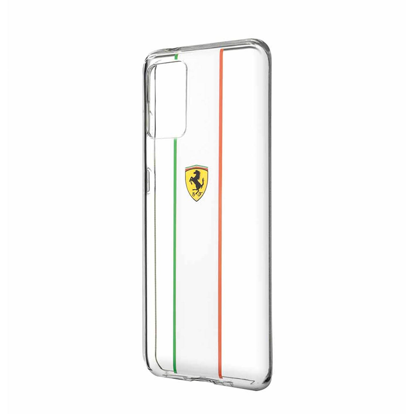 Funda Case Ferrari transparente pista Italia Samsung  Galaxy S20 Lite