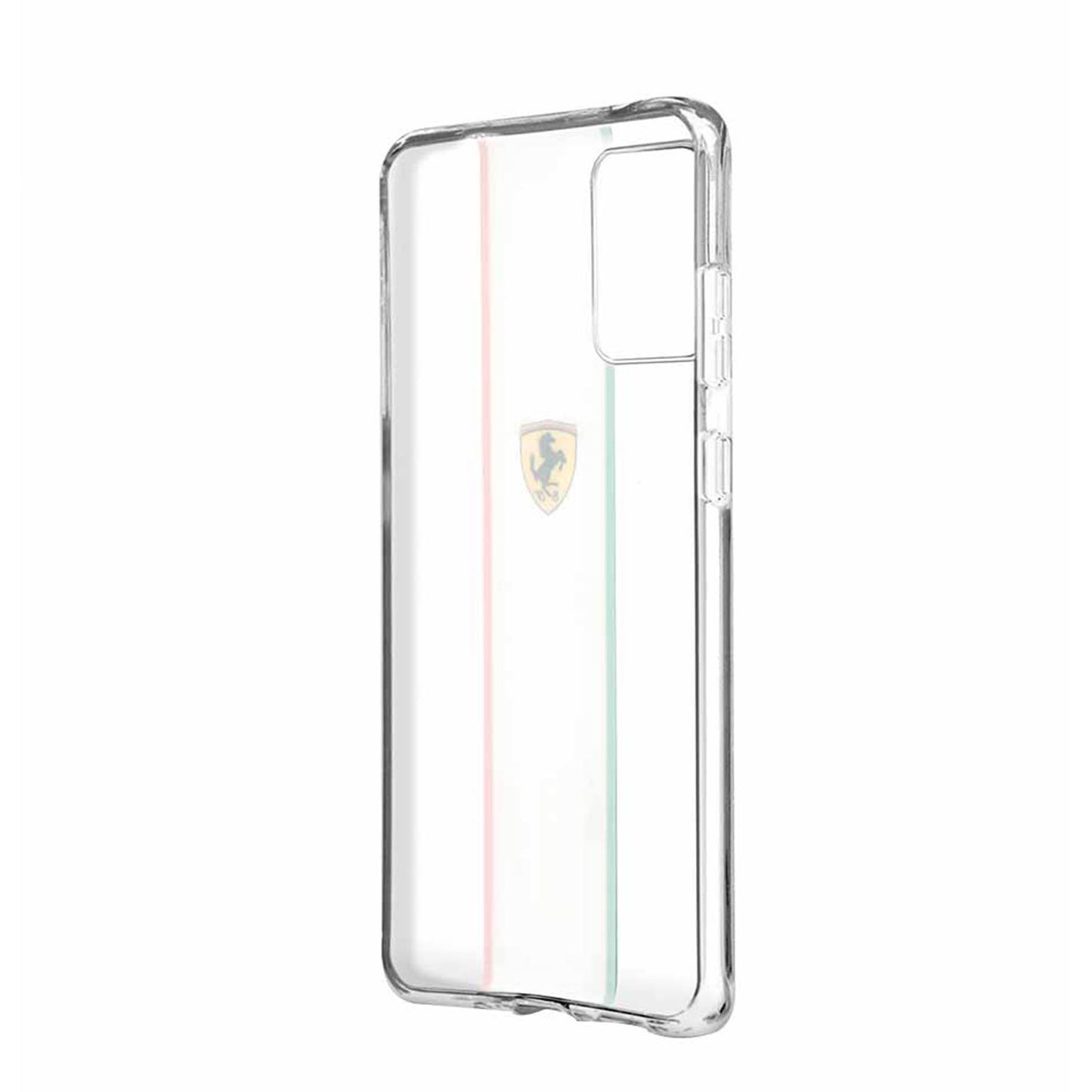 Funda Case Ferrari transparente pista Italia Samsung  Galaxy S20 Lite