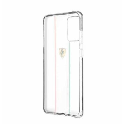 Funda Case Ferrari transparente pista Italia Samsung  Galaxy S20 Lite