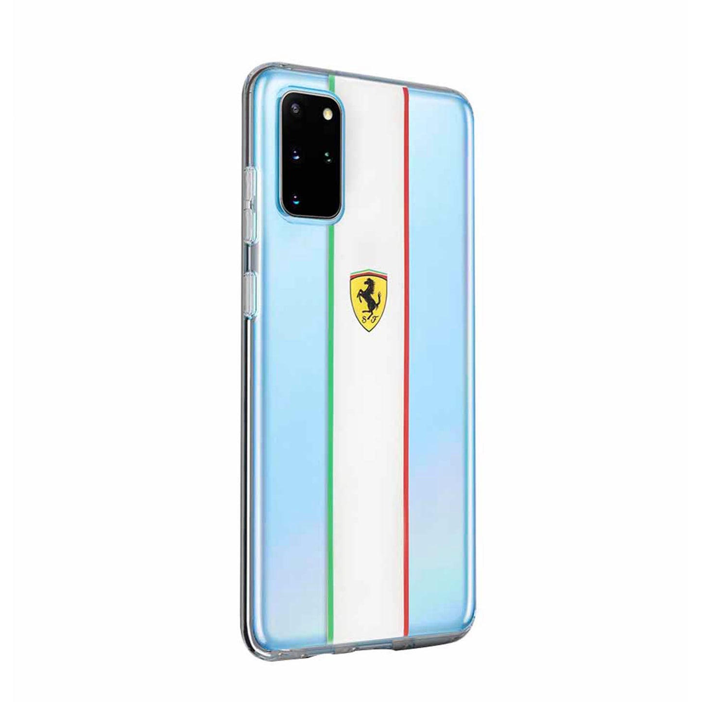 Funda Case Ferrari transparente pista Italia Samsung  Galaxy S20 Lite