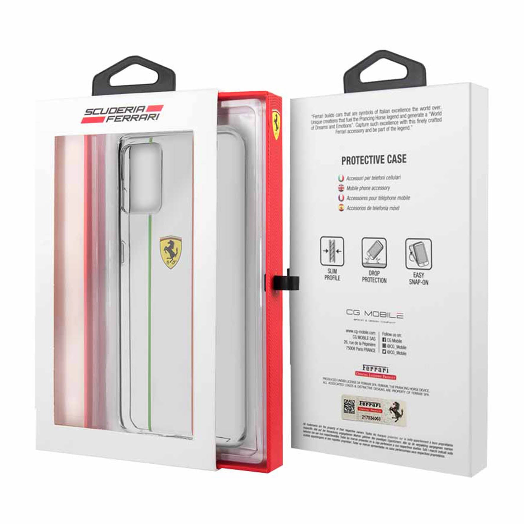 Case/Funda Ferrari de Piel con Costura Roja iPhone 13 – ForwardContigo