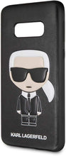Cargar imagen en el visor de la galería, Case/Funda Karl Lagerfeld Iconic Color Negro Samsung Galaxy S10